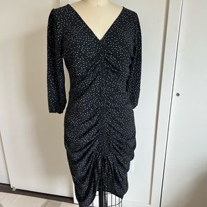Zara polka dot dress XL